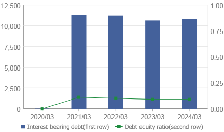 Interest-bearing debt